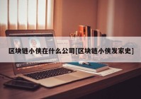 区块链小侠在什么公司[区块链小侠发家史]